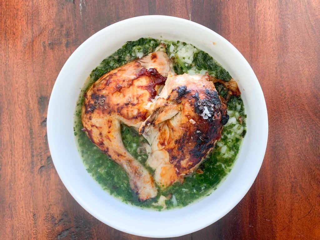 egyptian molokhia recipe with roasted chicken