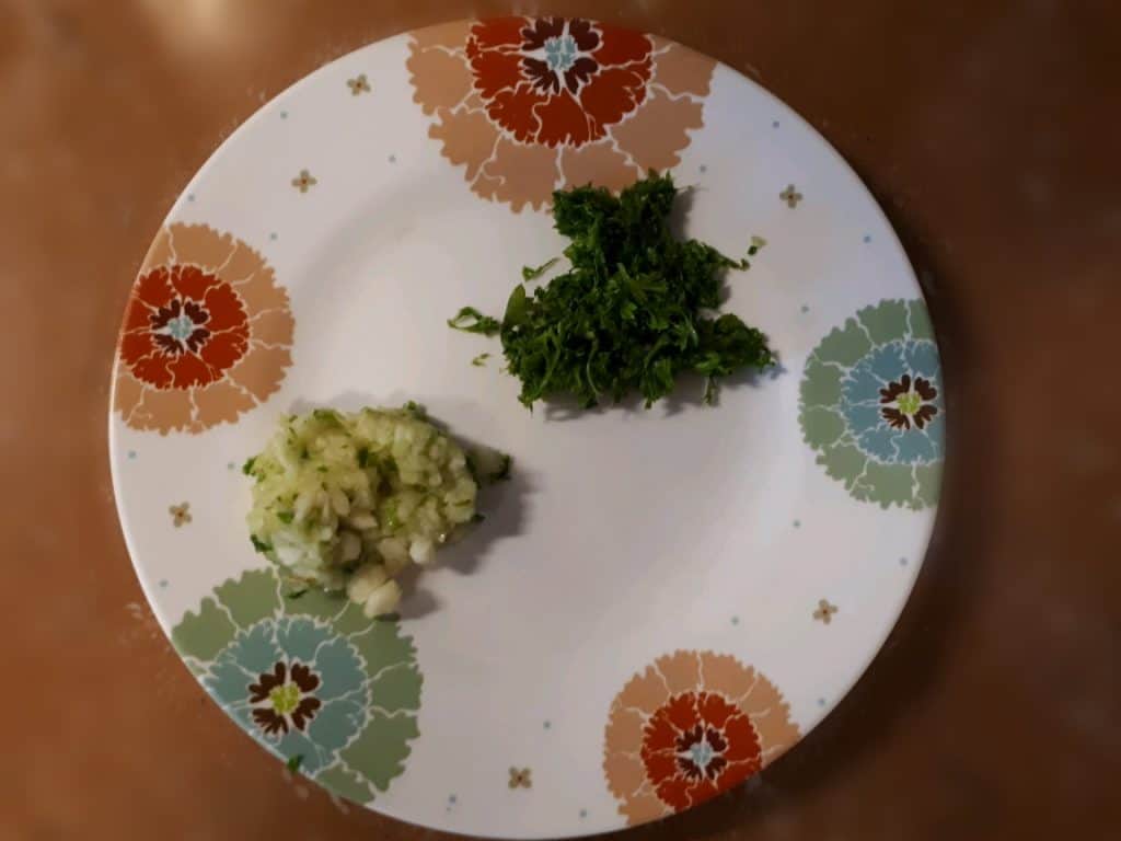 Ingredients for Garlic Bread