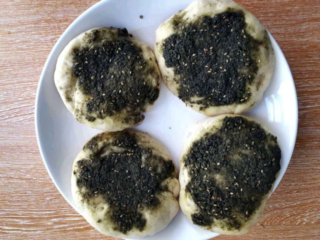Zaatar Bread Recipe (Manakish)