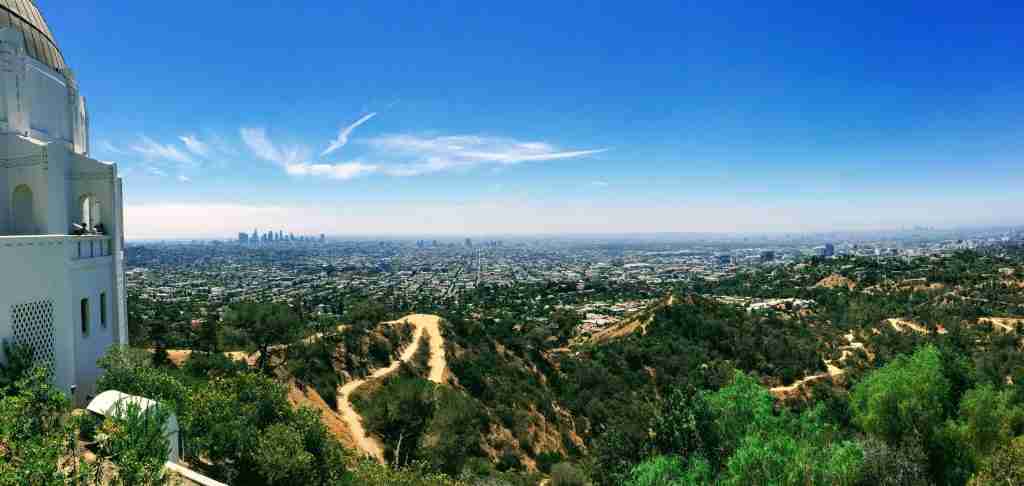 vistas desde el Observatorio Griffith