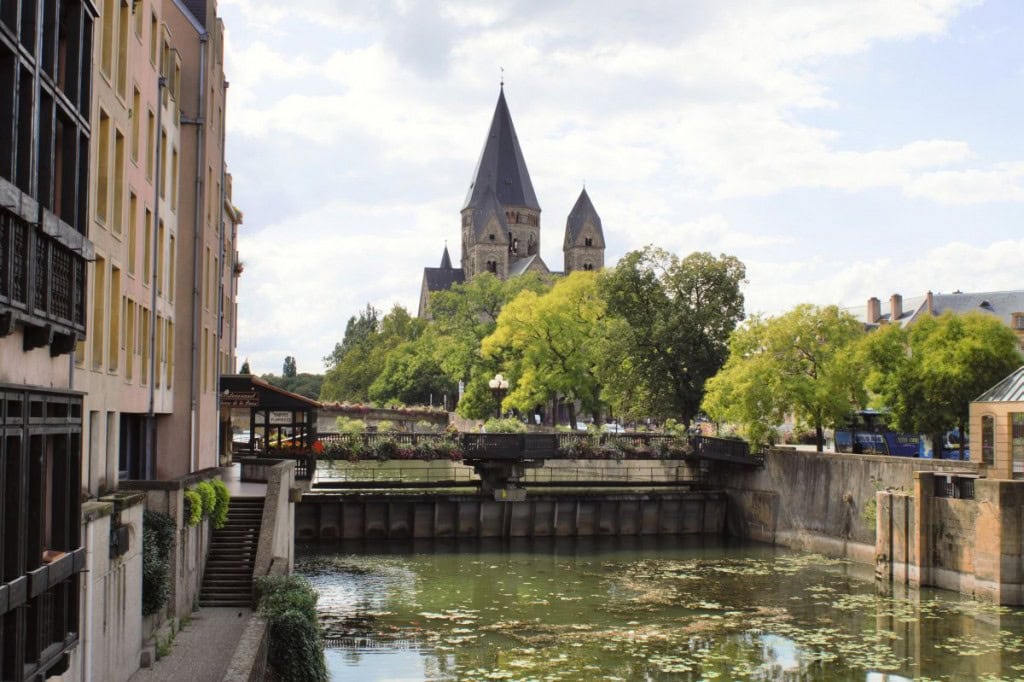 Blick auf den Temple Neuf Metz Temple Neuf - Metz
