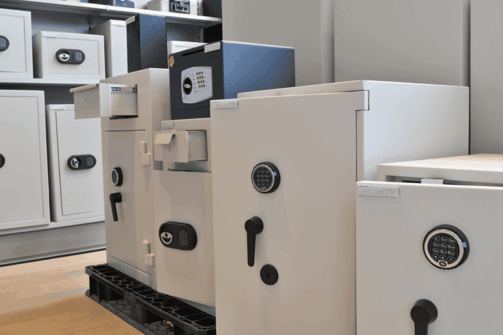kluizen, safes en geldkoffers