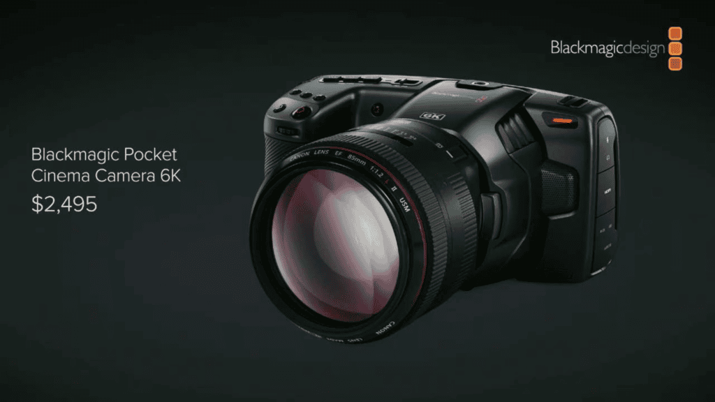 Blackmagic Pocket Cinema Camera 6K