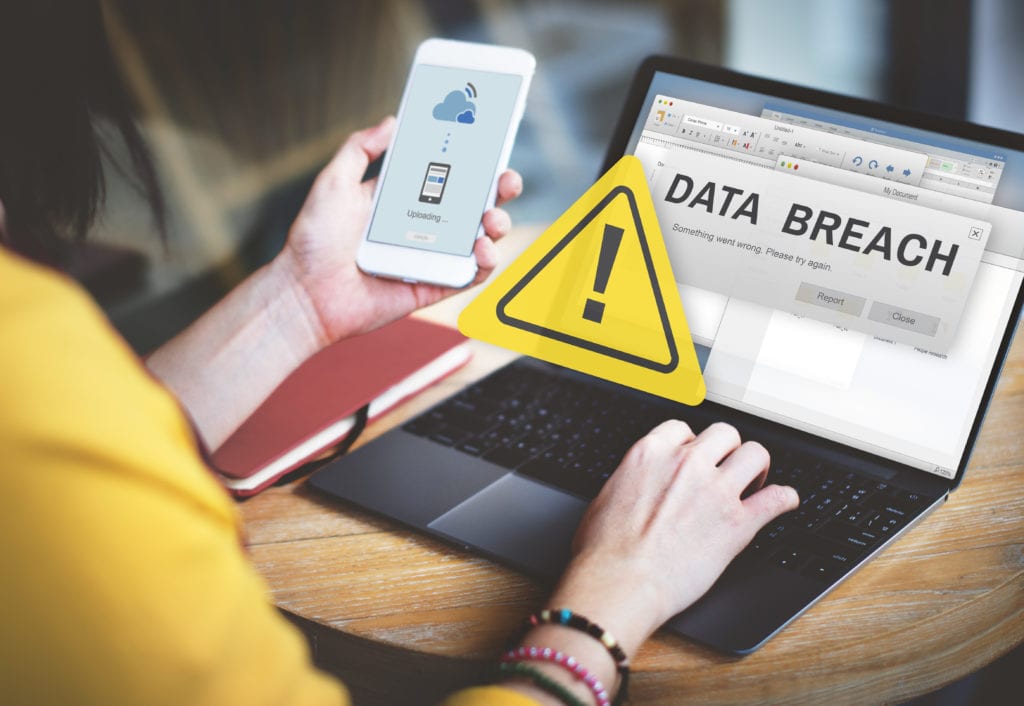 Data Breach Security Confidential Cybercrime Concept
