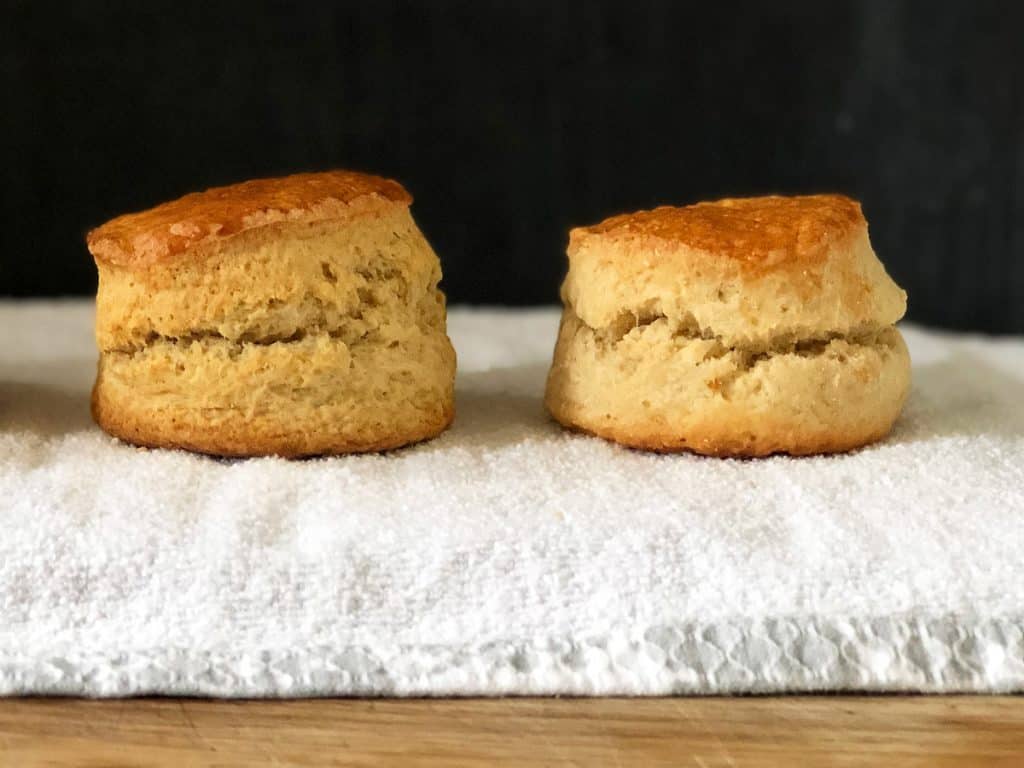 Bicarbonate soda scone vs Baking Powder scone
