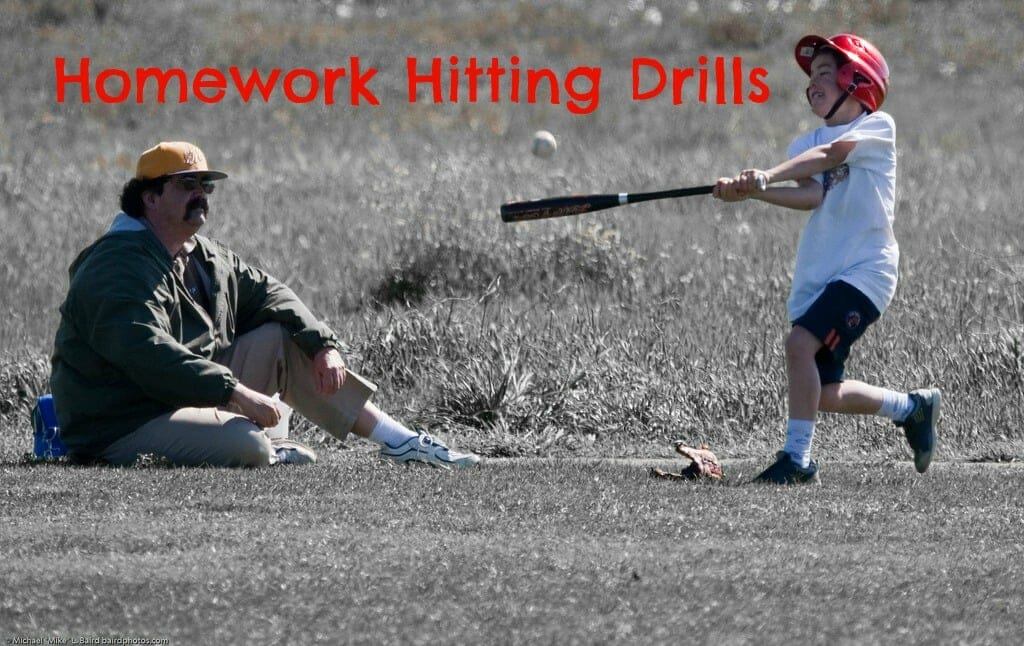Homework Hitting Baseball Drills Practice These At Home