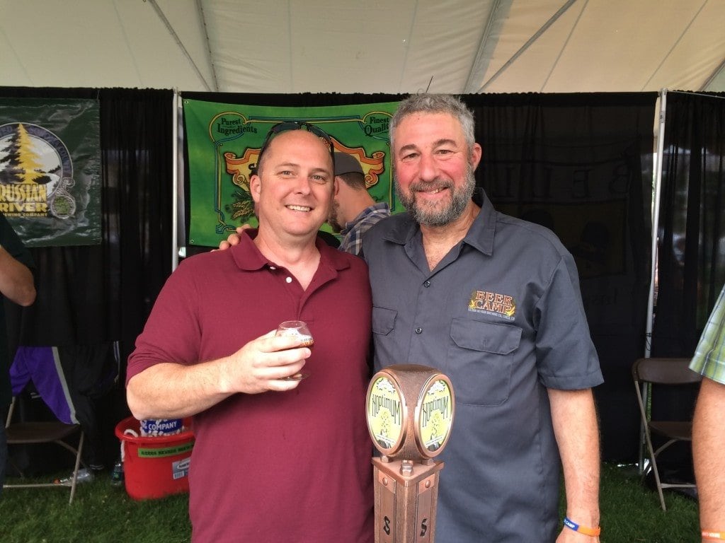 Jeff with Sierra Nevada owner, Ken Grossman