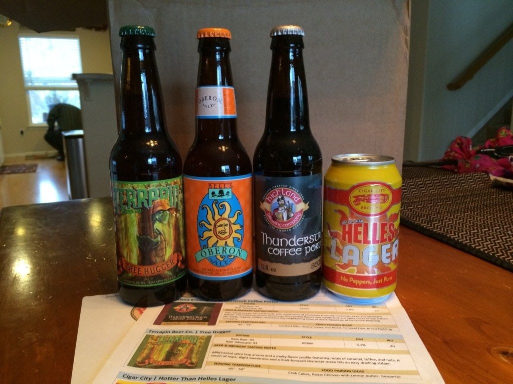 Beer Boxer's March 2014 Box