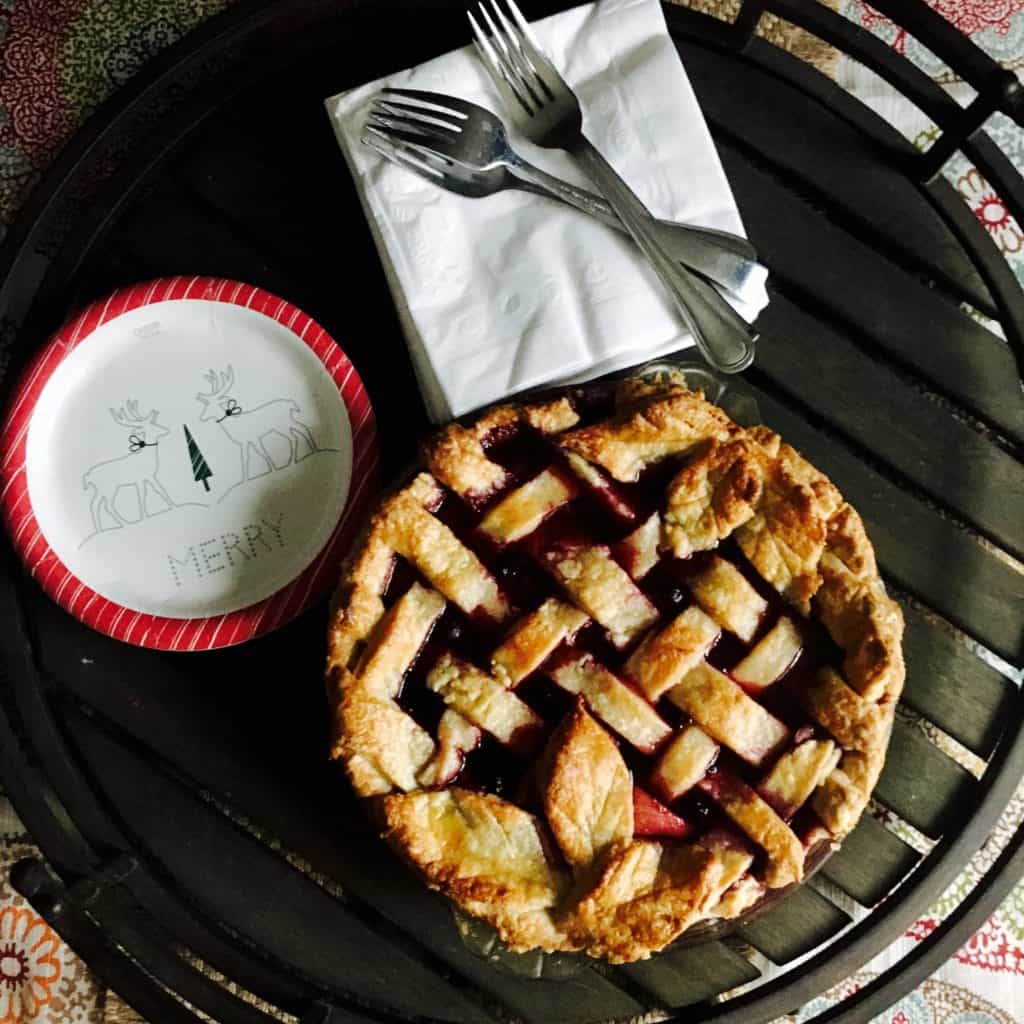 triple berry pie