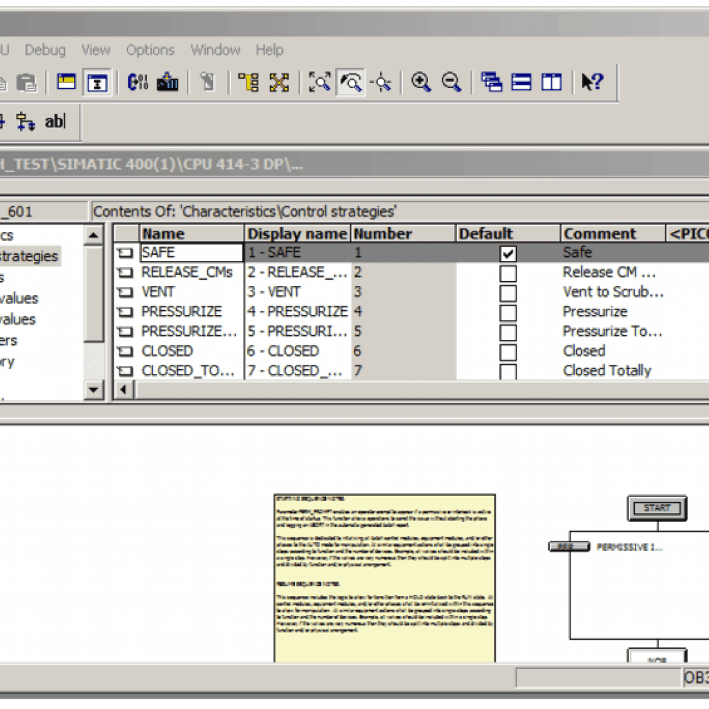 Siemens PCS 7 Tools: Sequential Function Chart (SFC) Types 1