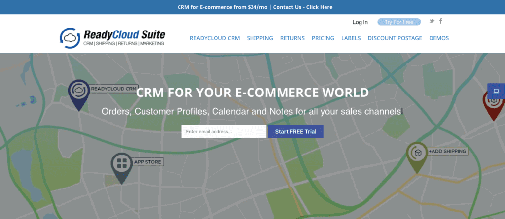 readycloud crm for ecommerce