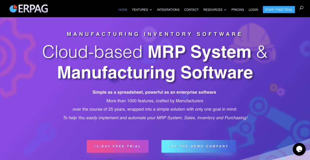 erpag mrp program