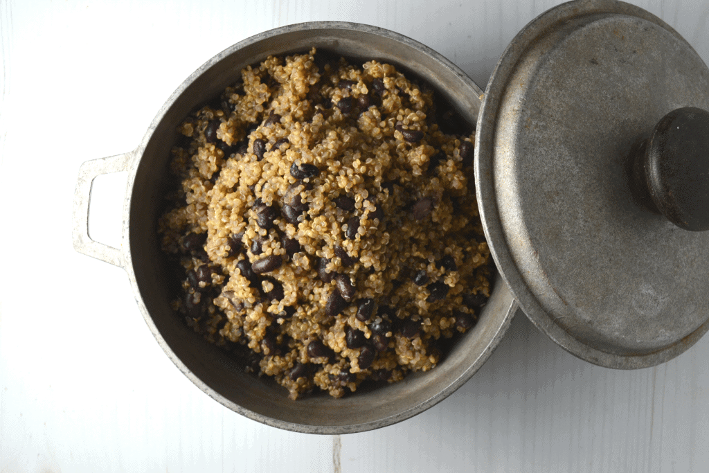 Quinoa Congri Cuban Style Quinoa And Black Beans Delish D Lites