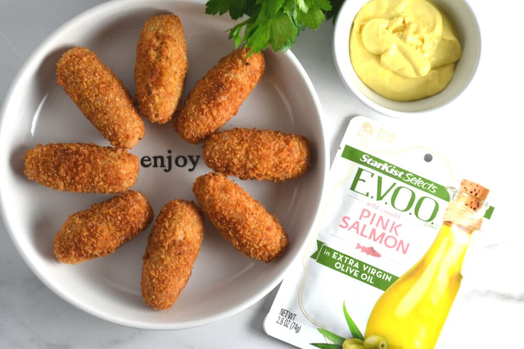 Croquetas De Salmon (Salmon Croquettes)