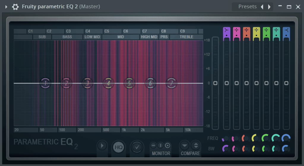 FL Studio Parametric EQ 2