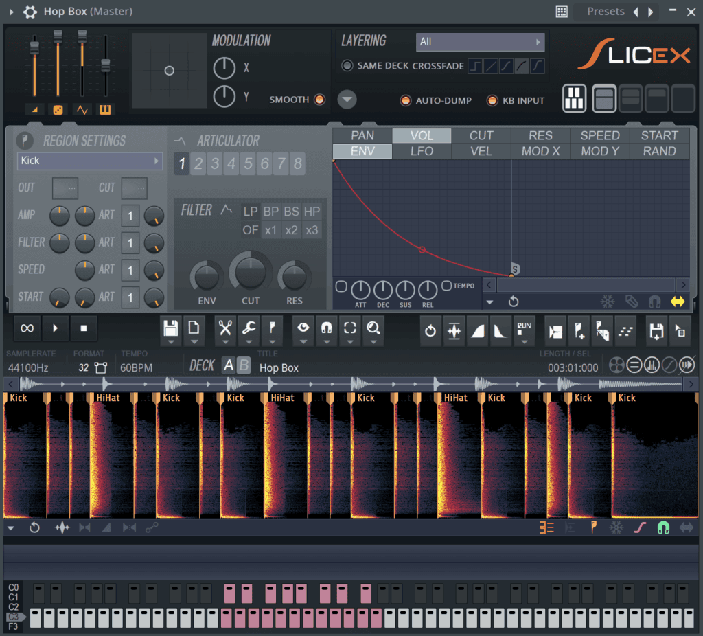 FL Studio Slicex
