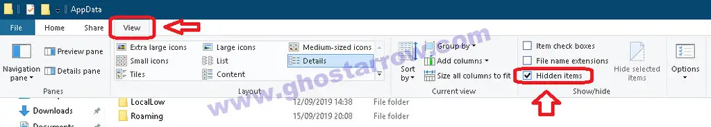 hidden items