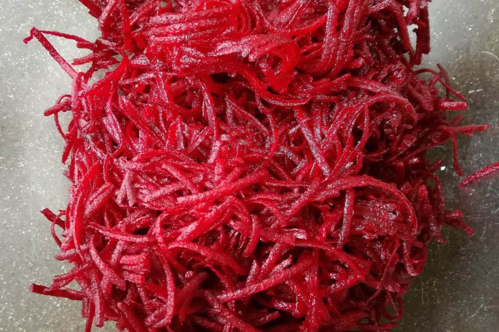 Shredded Beetroot