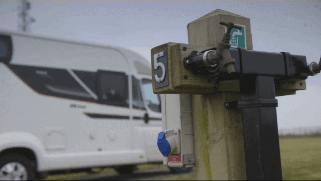 Fully Serviced Caravan Pitch