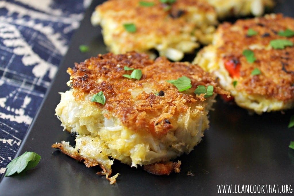 Crab Cakes with Spicy Mustard Sauce Recipe | I Can Cook That
