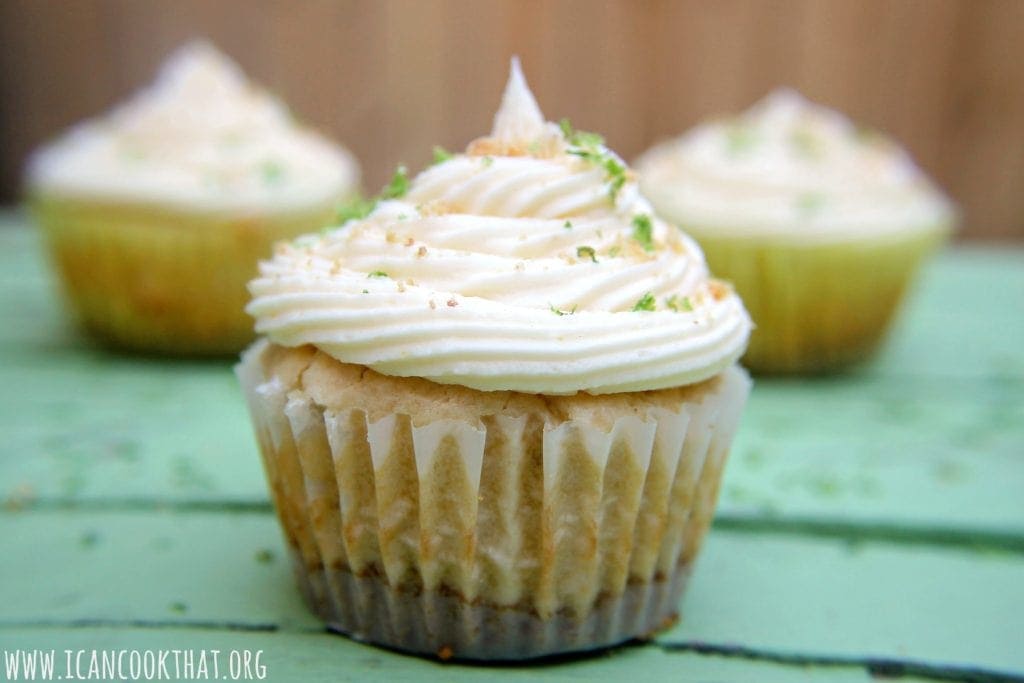 Key Lime Pie Cupcakes #FlKeysCookOff