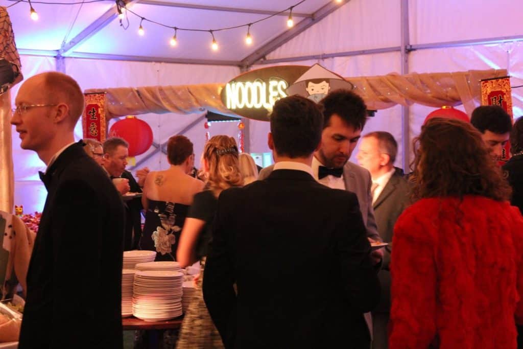Renault F1 Prohibition themed corporate Christmas party we organised at Whittlebury Hall.