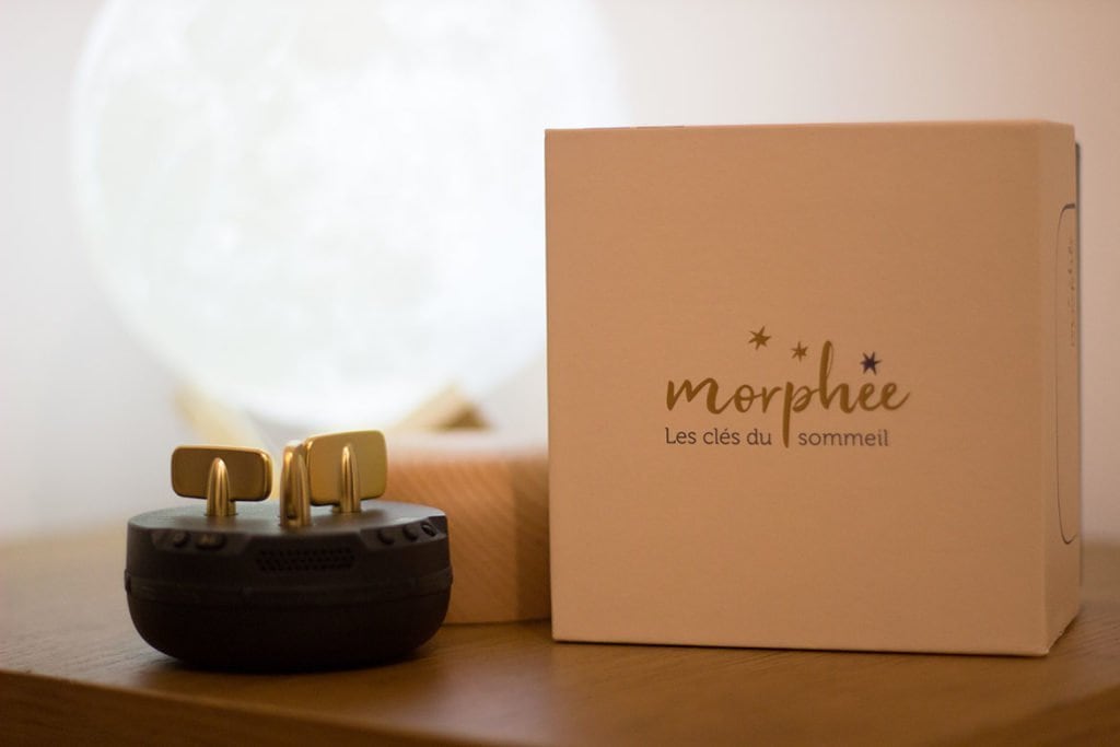 Boîte Morphée sur table de chevet