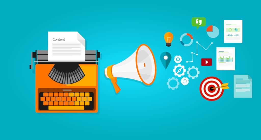 Marketing de conteúdo com divulgação de conteúdo para BLOG