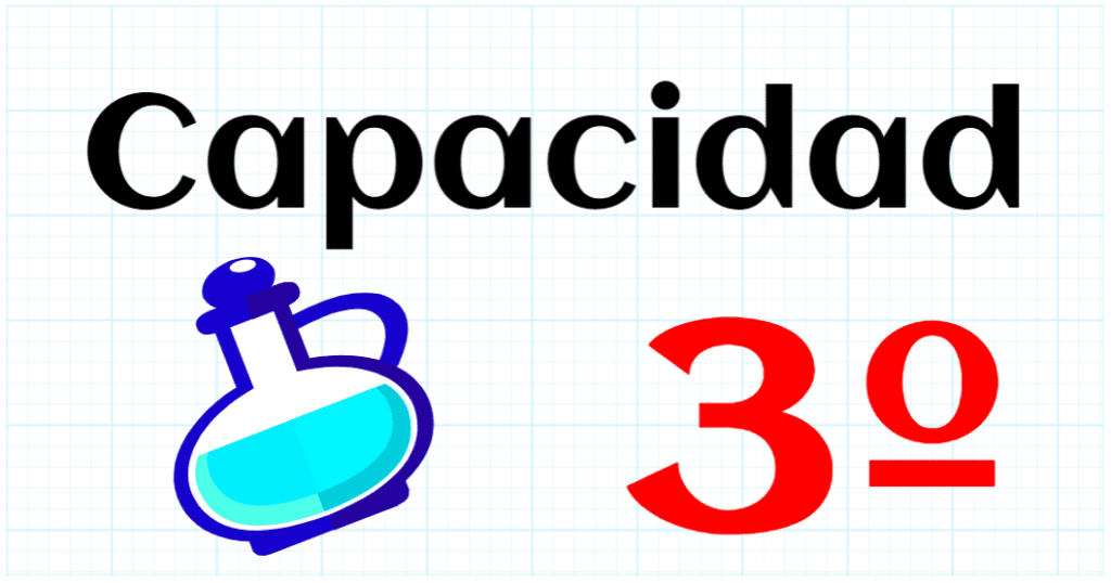 CAPACIDAD - EDUCACION PRIMARIA 3º