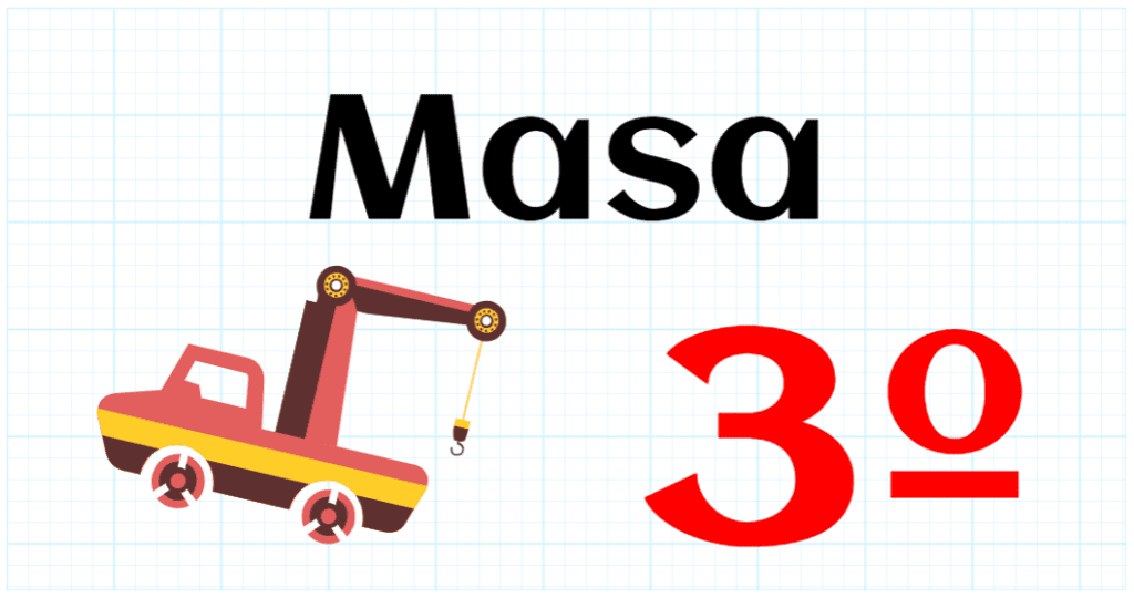 MASA - EDUCACION PRIMARIA 3º
