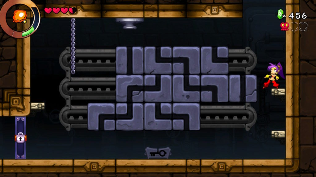 Shantae and the Seven Sirens puzzle
