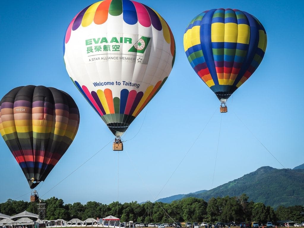 the hot air balloon festival