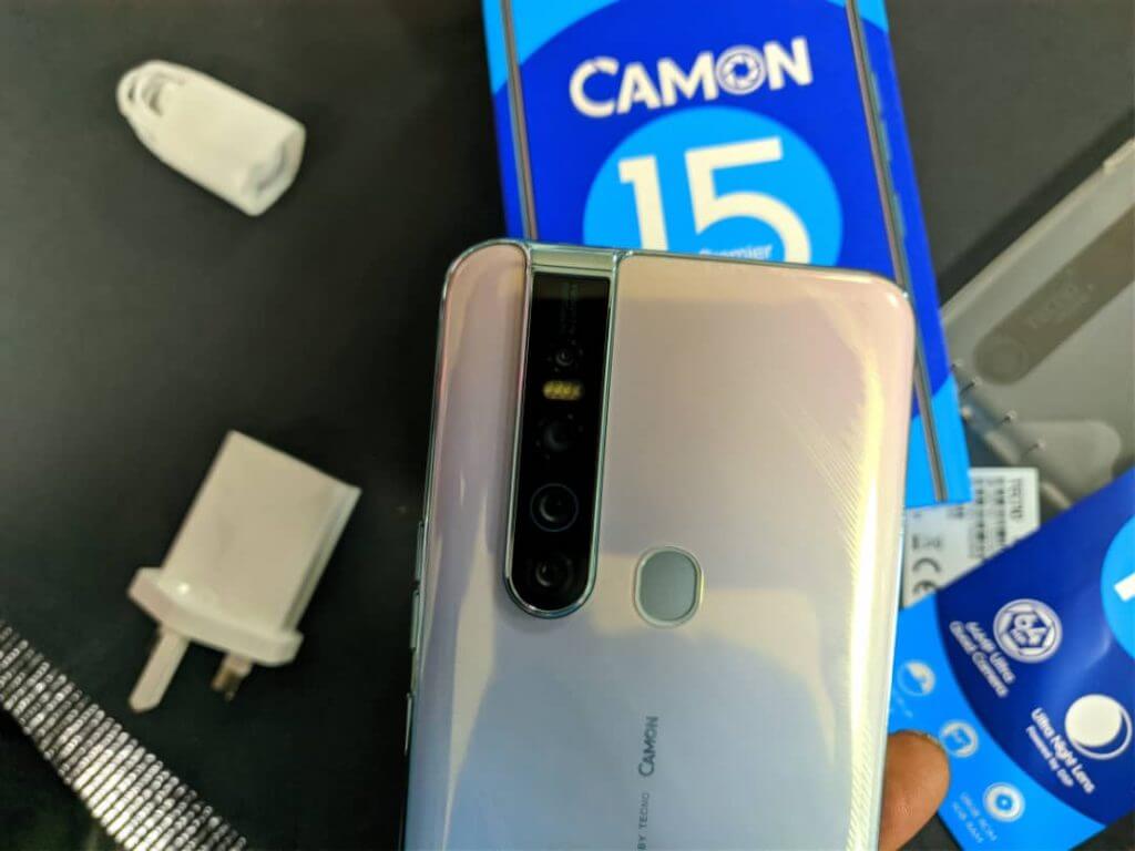 Camon 15 Premier camera