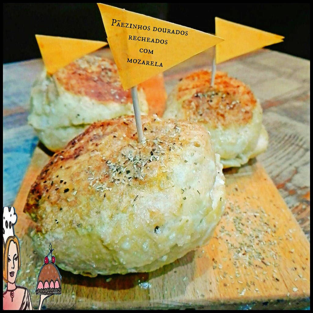 Pãezinhos recheados
