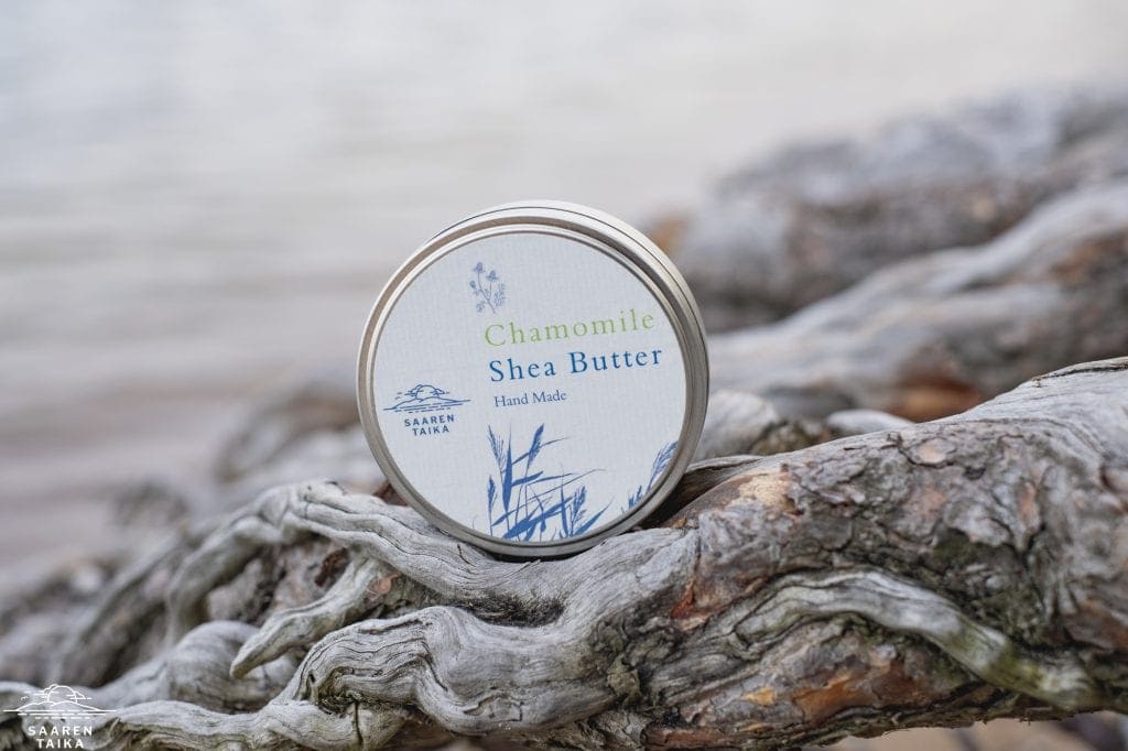 Chamomile and Shea Cream soothes itchy skin. It is especially well suited for treating rashes, insect bites, psoriasis, acne and eczema
