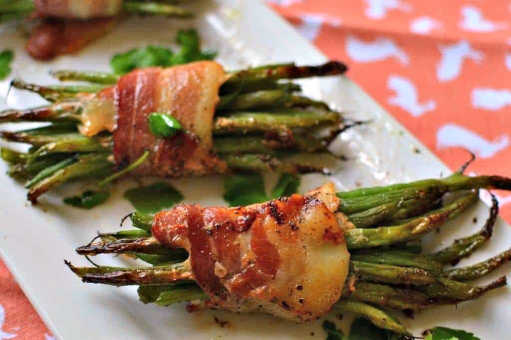 Green Bean Bundles with Bacon Small Town Woman