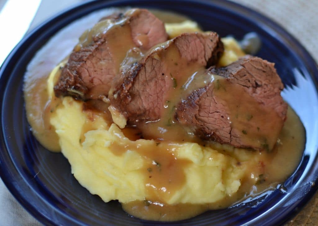 Beef Petite Shoulder with Pan Gravy Small Town Woman