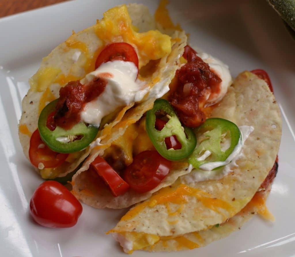 Cheesy Breakfast Tacos Small Town Woman