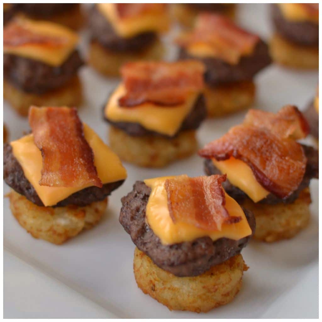 Mini Bacon Cheeseburger Bites Small Town Woman