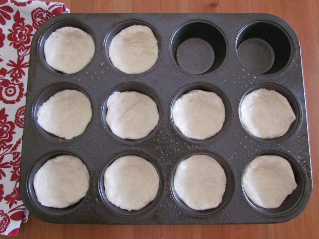 refrigerated biscuits in muffin tin