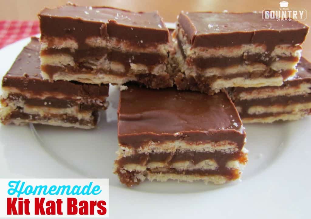 Homemade Kit Kat Bars