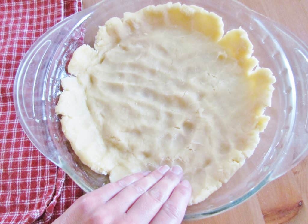 Wham Bam Pie Crust, easy homemade flaky pie crust recipe