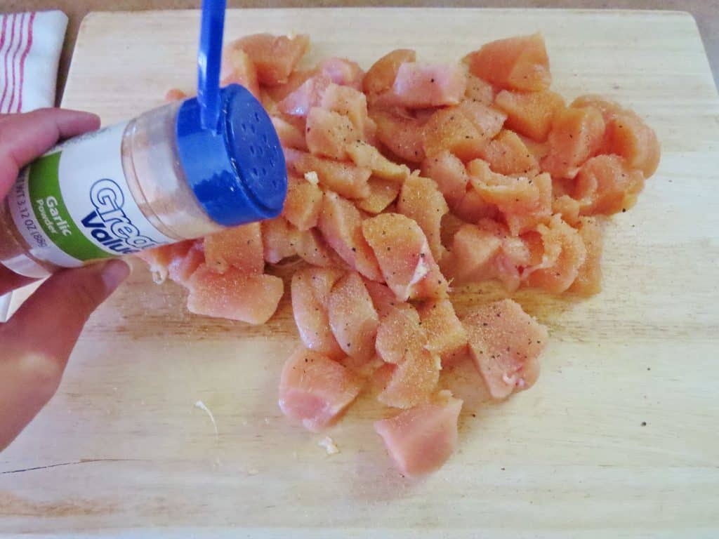 seasoned chicken breasts