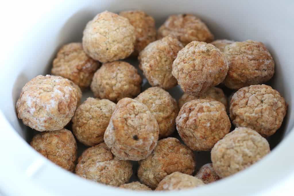 meatballs in slow cooker