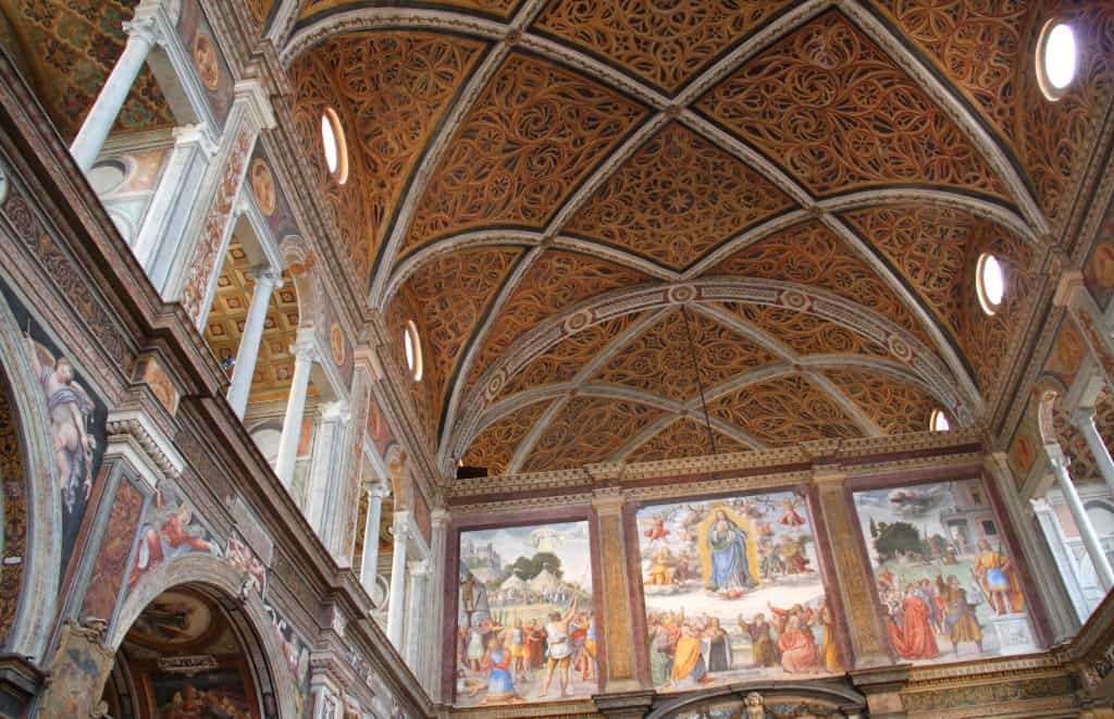 igreja de san maurizio - cúpula