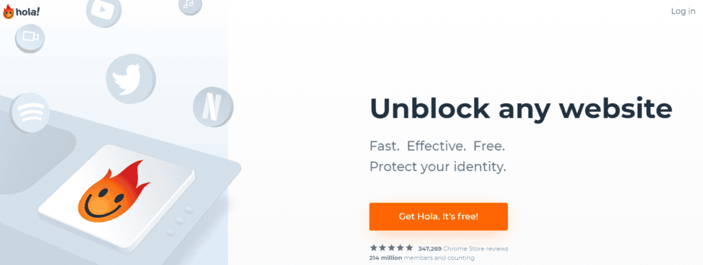 Hola VPN для ПК