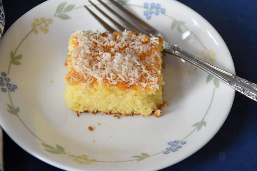 Semolina coconut cake Zesty South Indian Kitchen