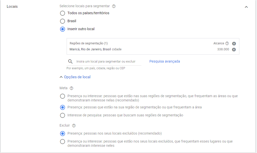 anuncio local no google ads