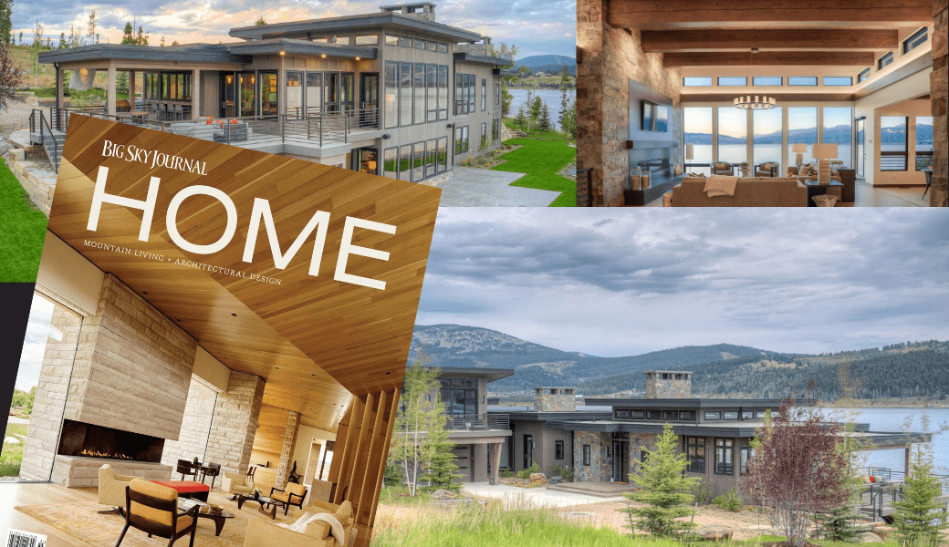 Big Sky Journal Home Georgetown Lake House