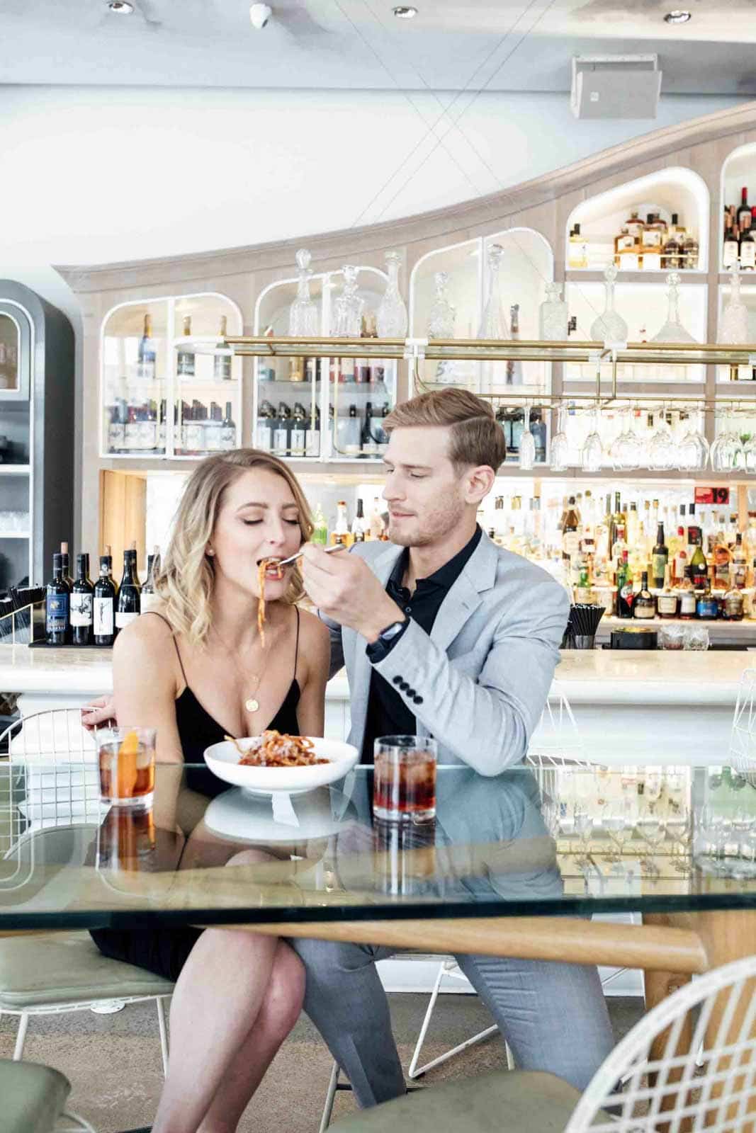 Our Restaurant Engagement Photo Shoot - Broma Bakery